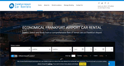 Desktop Screenshot of frankfurtairportcarrentals.com
